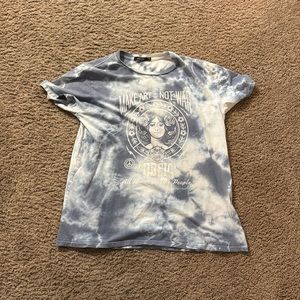 Obey T-Shirt, size medium. Gray/blue and white.